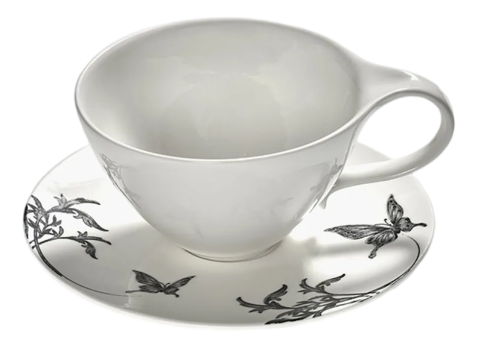 Cappucinokop Serax Butterfly Unity White 150 ml