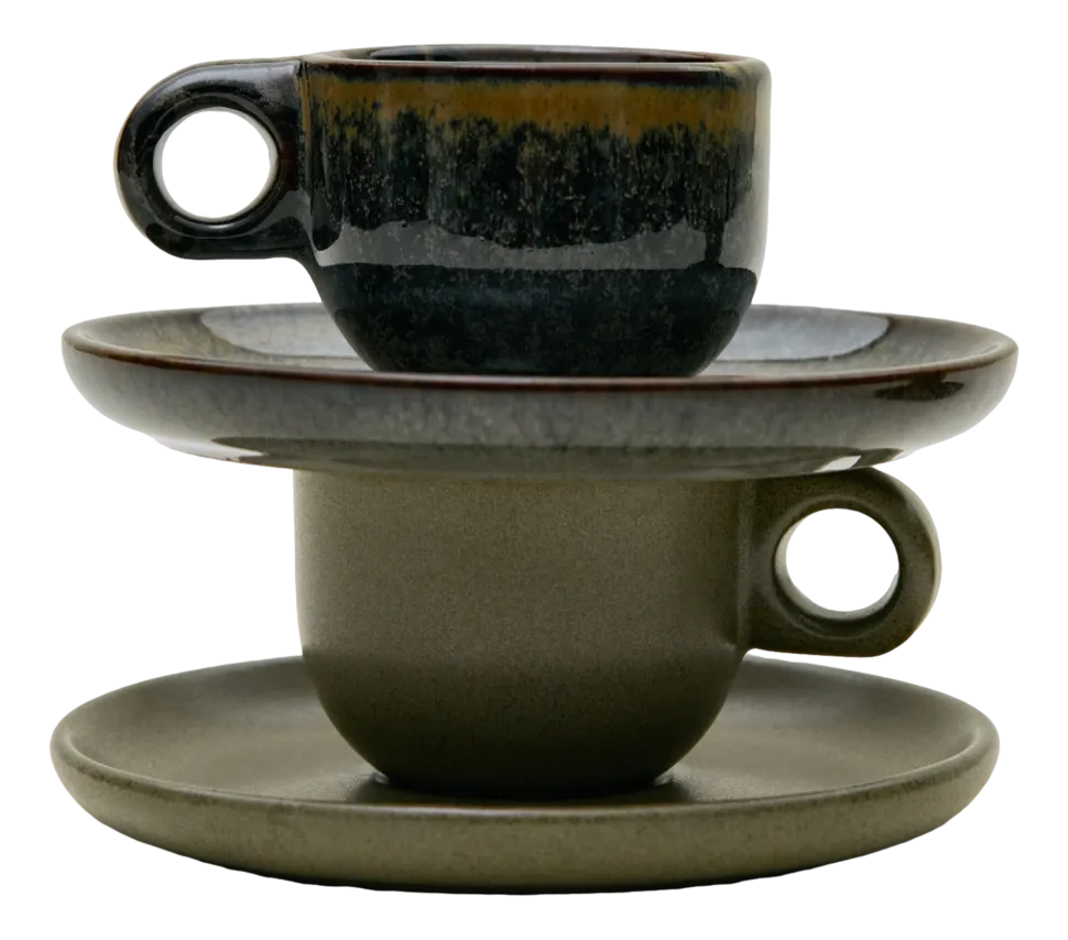 Cappucinokop Serax Surface Tableware By Sergio Herman Camo Green 230 ml