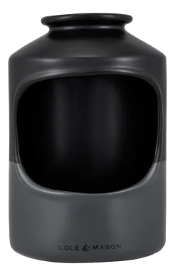 Cole and Mason Ceramic Salt Pig Cole & Mason Strethall Black/Grey