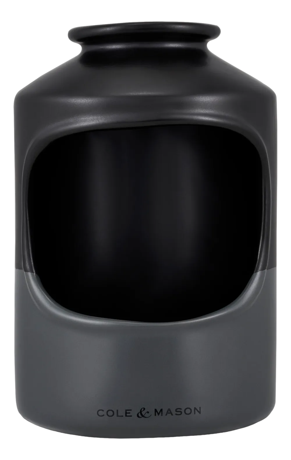 Cole and Mason Ceramic Salt Pig Cole & Mason Strethall Black/Grey