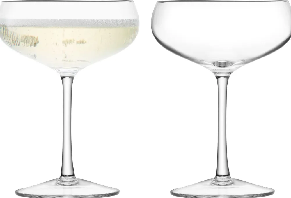 L.S.A. Champagnecoupe Wine 220 ml (set van 2) Discount