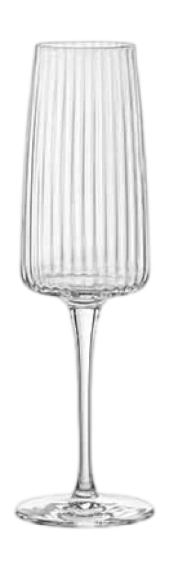 Champagneglas Bormioli Rocco Exclusiva 255 ml (Set van 4)