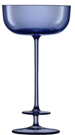 Champagneglas L.S.A. Champagne Blauw 210 ml (2-Delig)