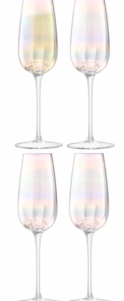 Champagneglas L.S.A. Pearl 250 ml (4-Delig)