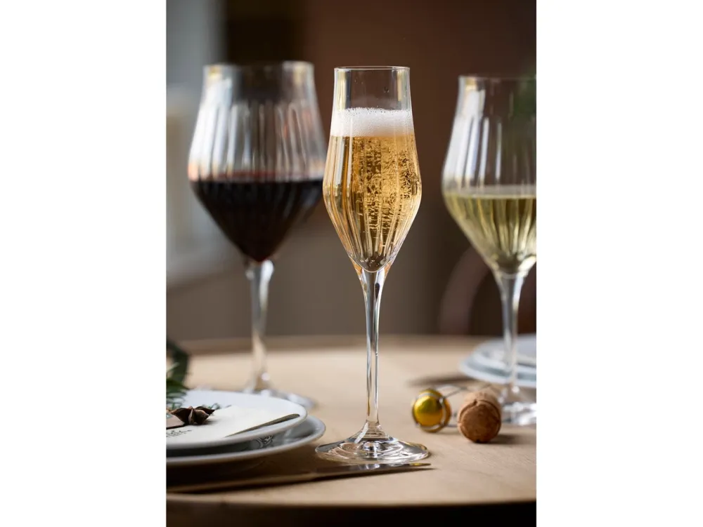 Lyngby Champagneglas Ane Clear 230 ml (Set van 4) Outlet