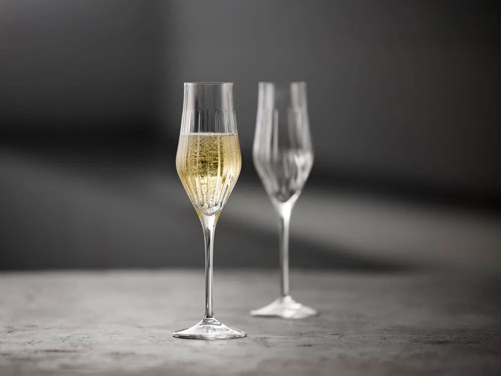 Lyngby Champagneglas Ane Clear 230 ml (Set van 4) Outlet