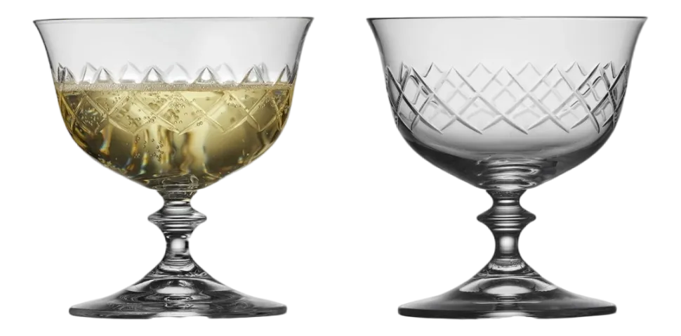 Champagneglas Lyngby Eaton Clear 280 ml (Set van 2)