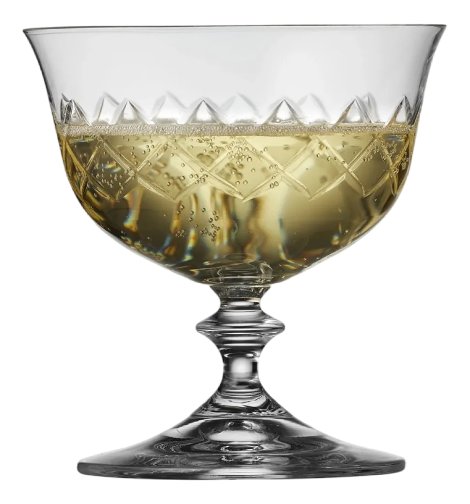 Champagneglas Lyngby Eaton Clear 280 ml (Set van 2)