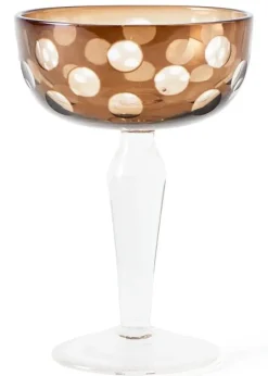 Champagneglas POLSPOTTEN Coupe Cuttings Multicolour (Set van 6)