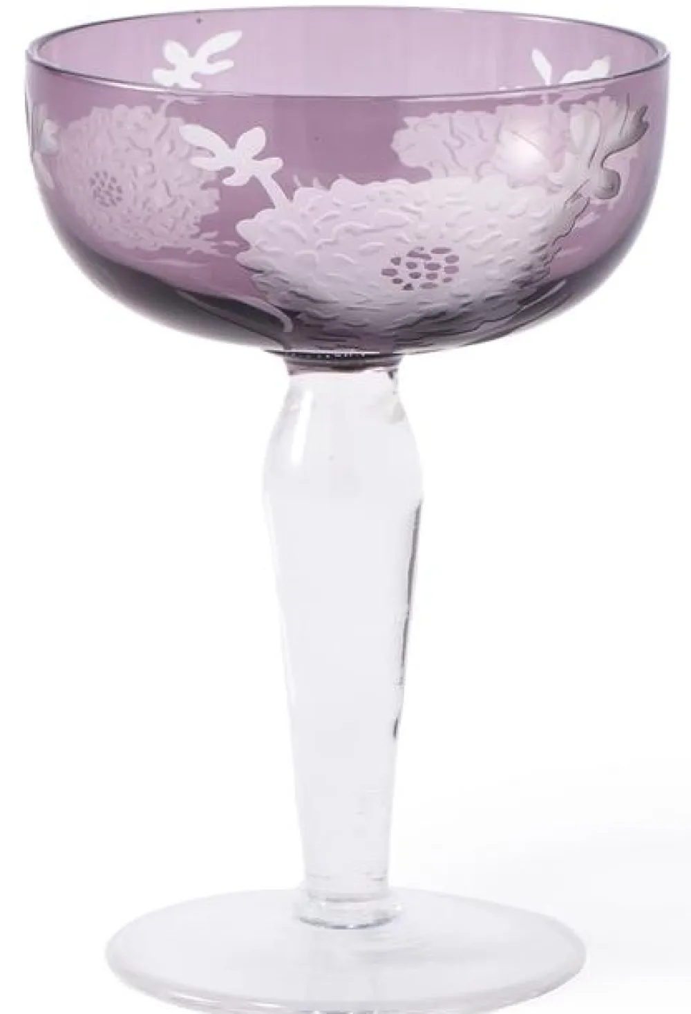 POLSPOTTEN Champagneglas Coupe Peony Multicolour (Set van 6) Clearance