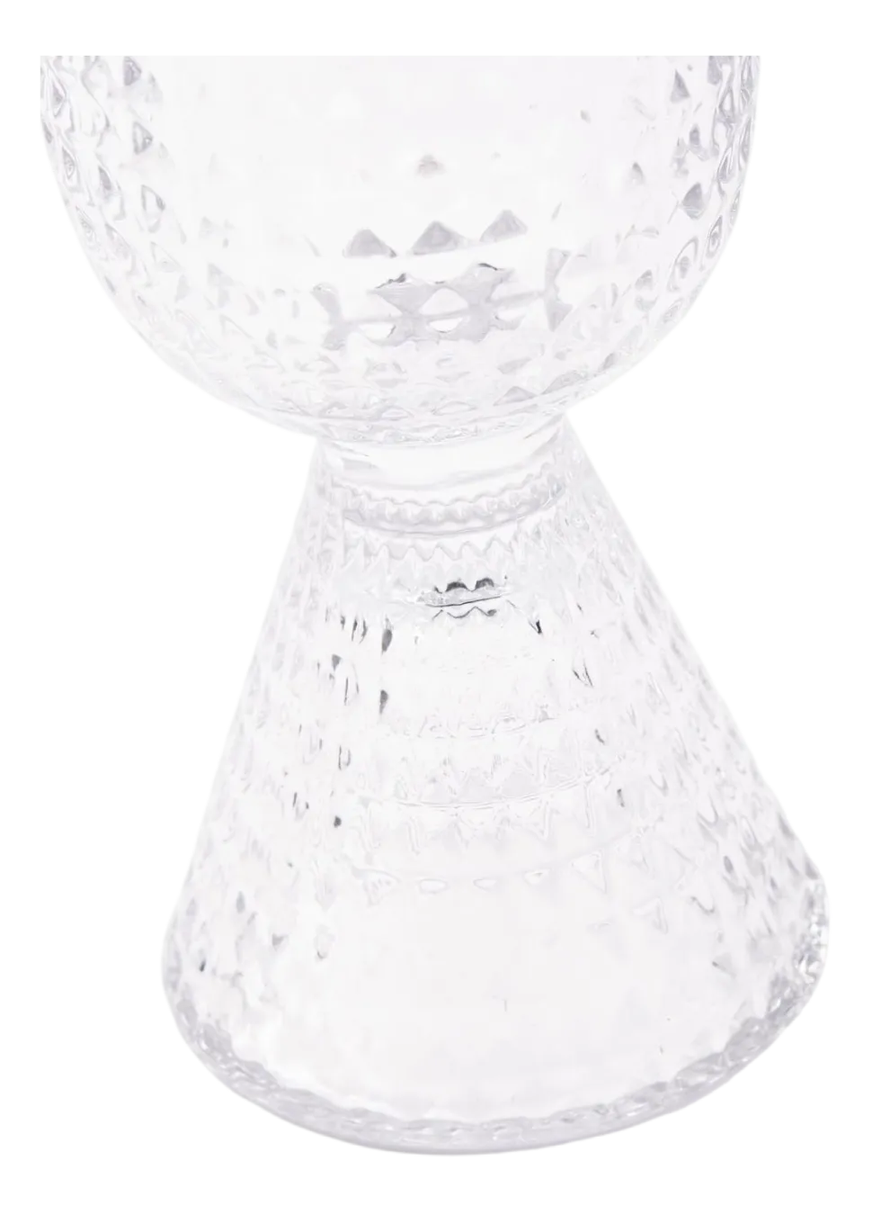 Champagneglas POLSPOTTEN Rooftop Transparent (Set van 4)