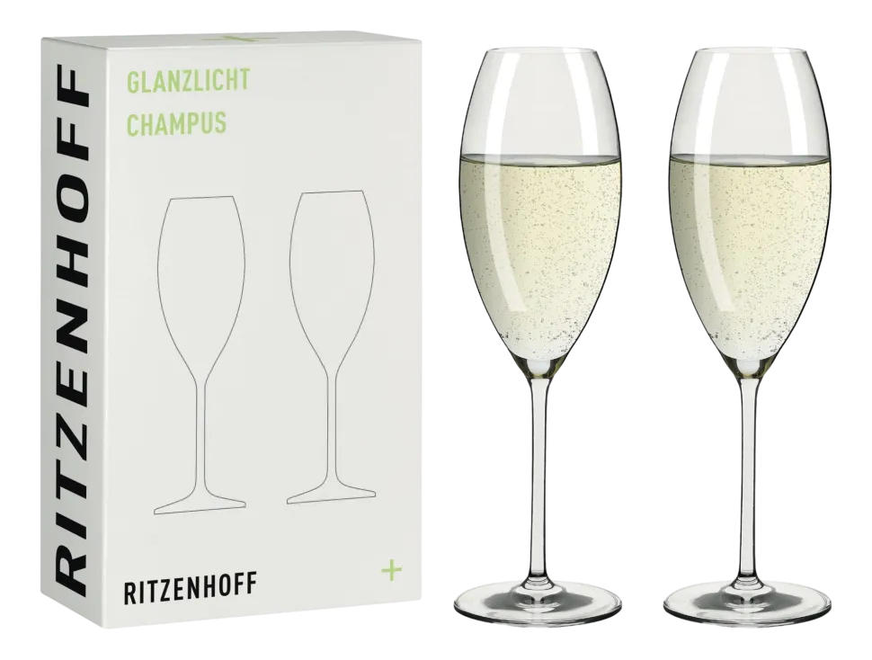 Champagneglas Ritzenhoff Glanzlicht 325 ml (Set van 2)