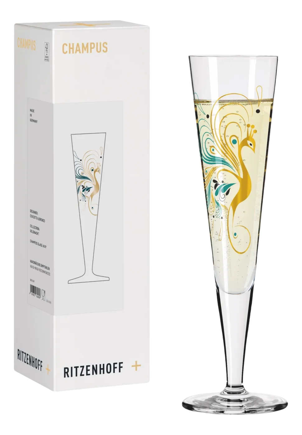 Champagneglas Ritzenhoff Goldnacht #49 205 ml