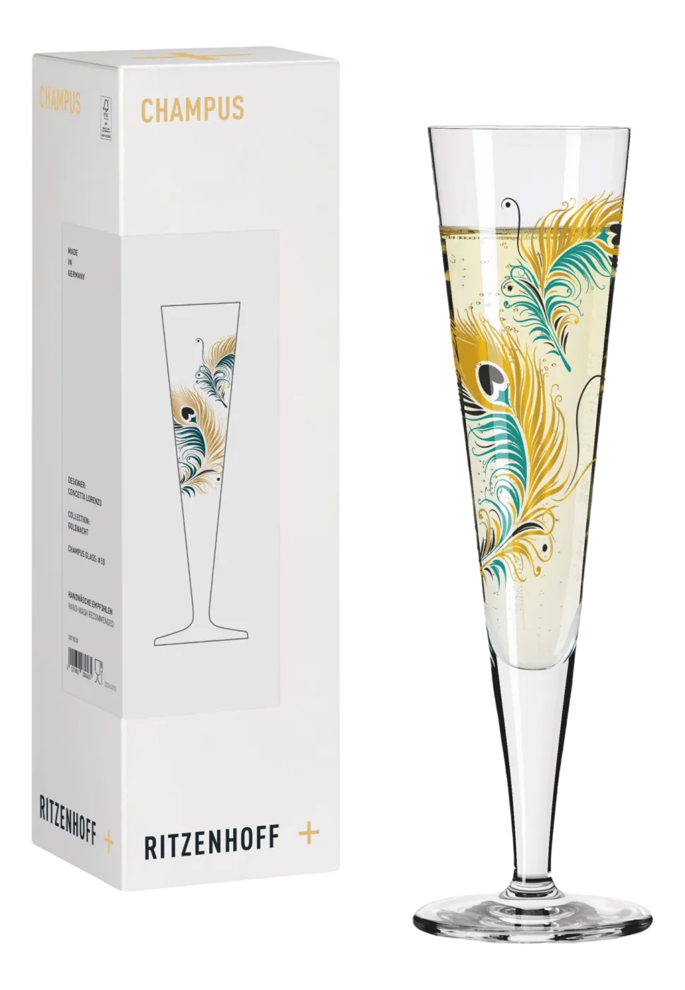 Champagneglas Ritzenhoff Goldnacht #50 205 ml