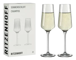 Champagneglas Ritzenhoff Sonnenschliff 230 ml (Set van 2)