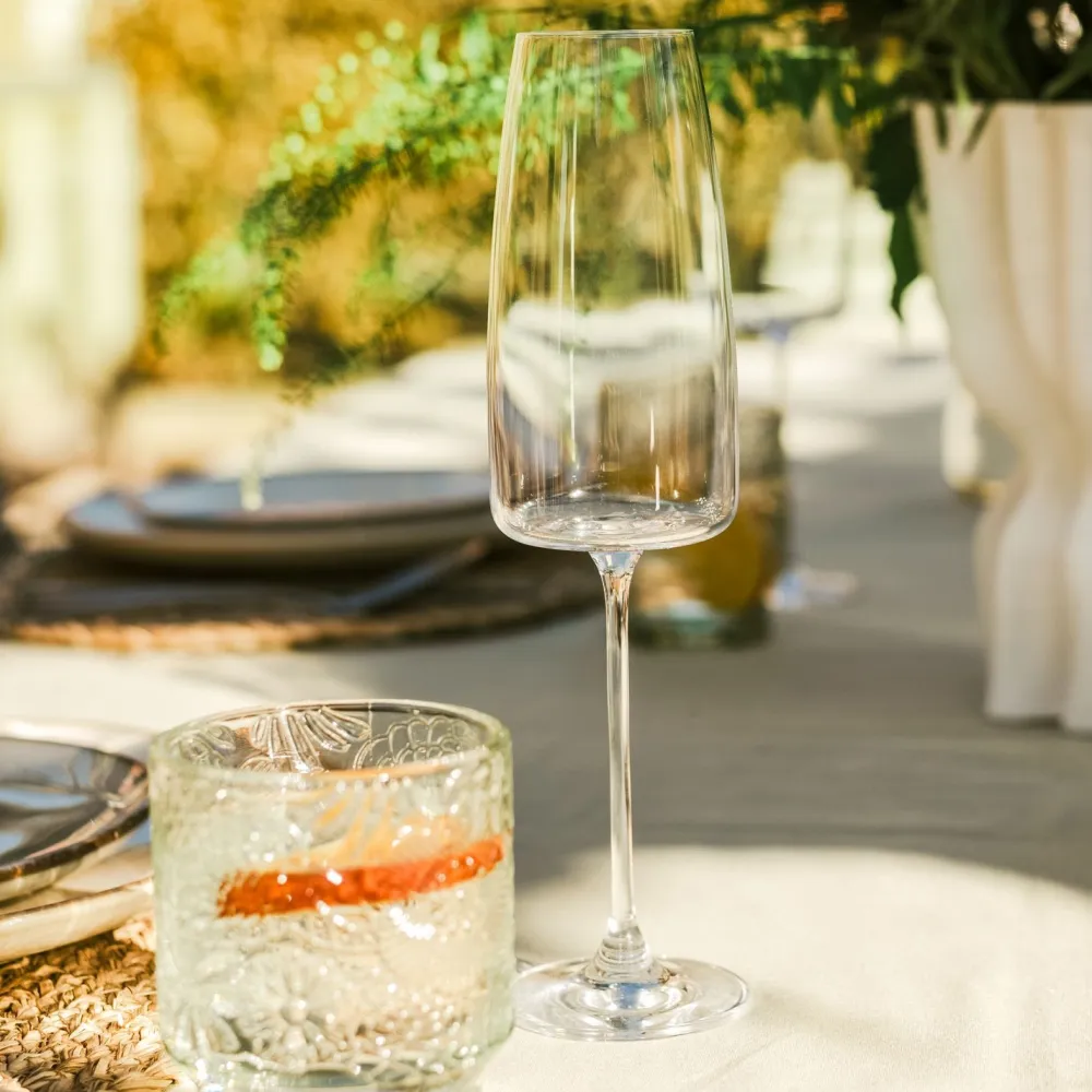 Salt & Pepper Champagneglas Villa Transparent 340 ml (Set van 4) Outlet