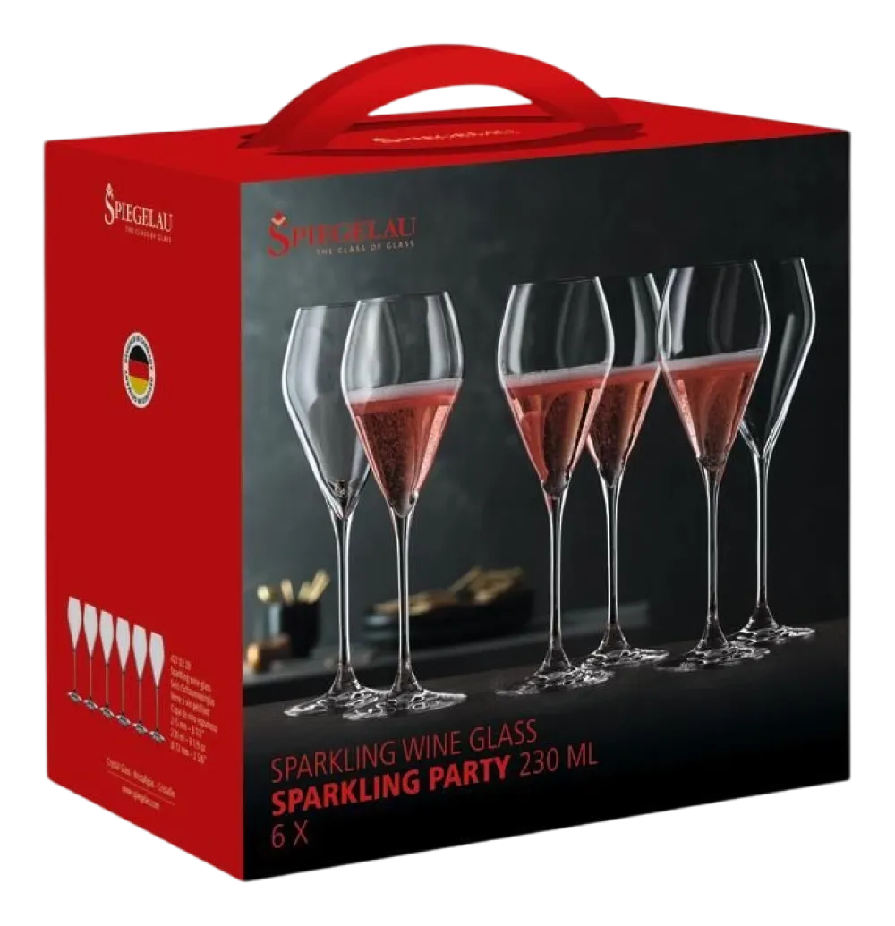 Spiegelau Champagneglas Sparkling Party (Set van 6) Best