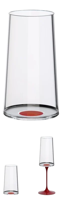 Champagneglas Trebonn SplitGlass Rood (Set van 2)
