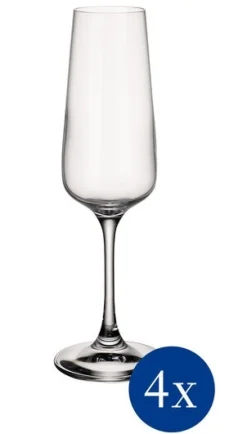 Champagneglas Villeroy & Boch Ovid (4-Delig)