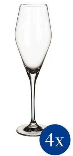 Villeroy & Boch Champagneglas La Divina (4-Delig) Hot