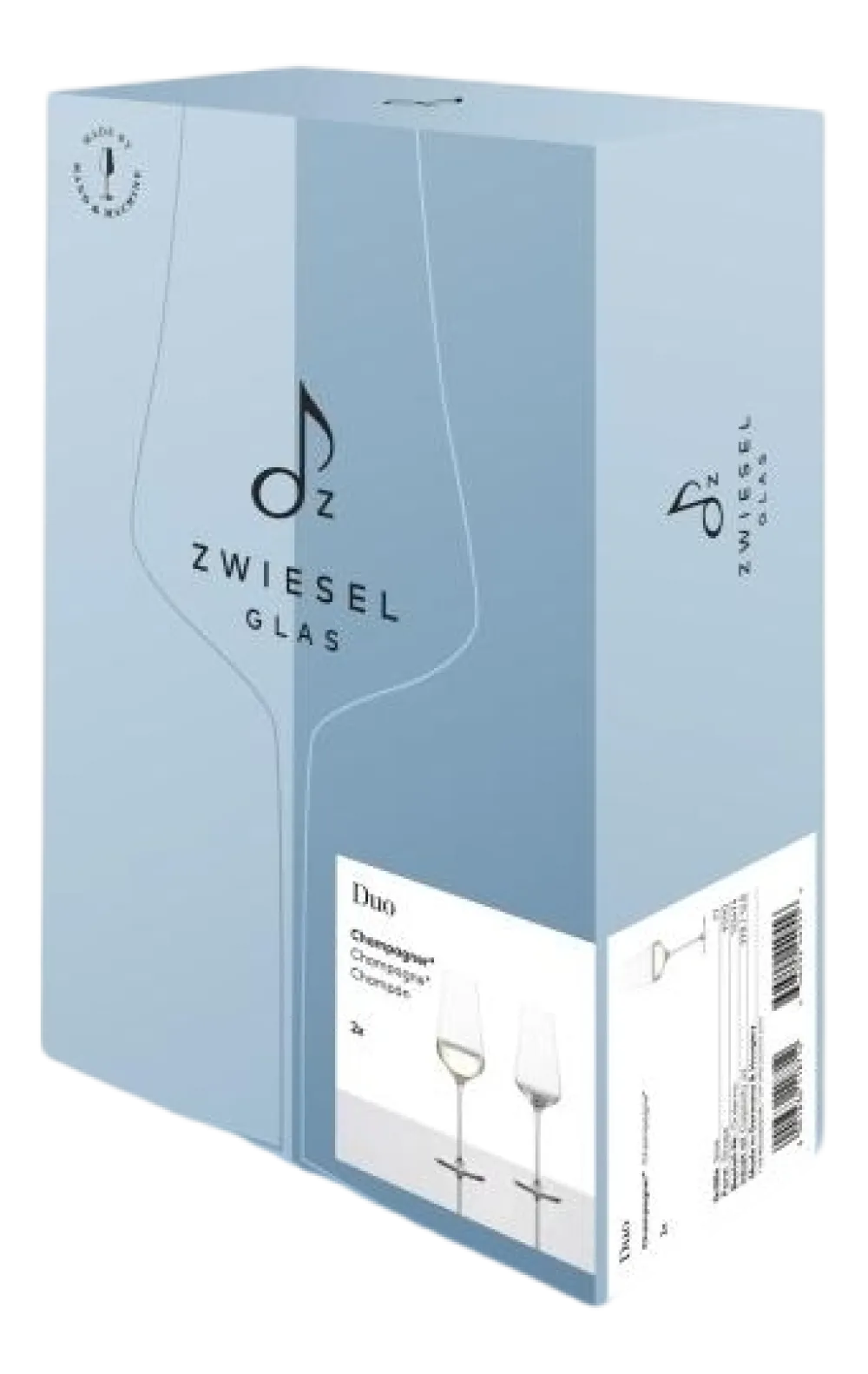 Zwiesel Glas Champagneglas Duo 378 ml (Set van 2) Hot