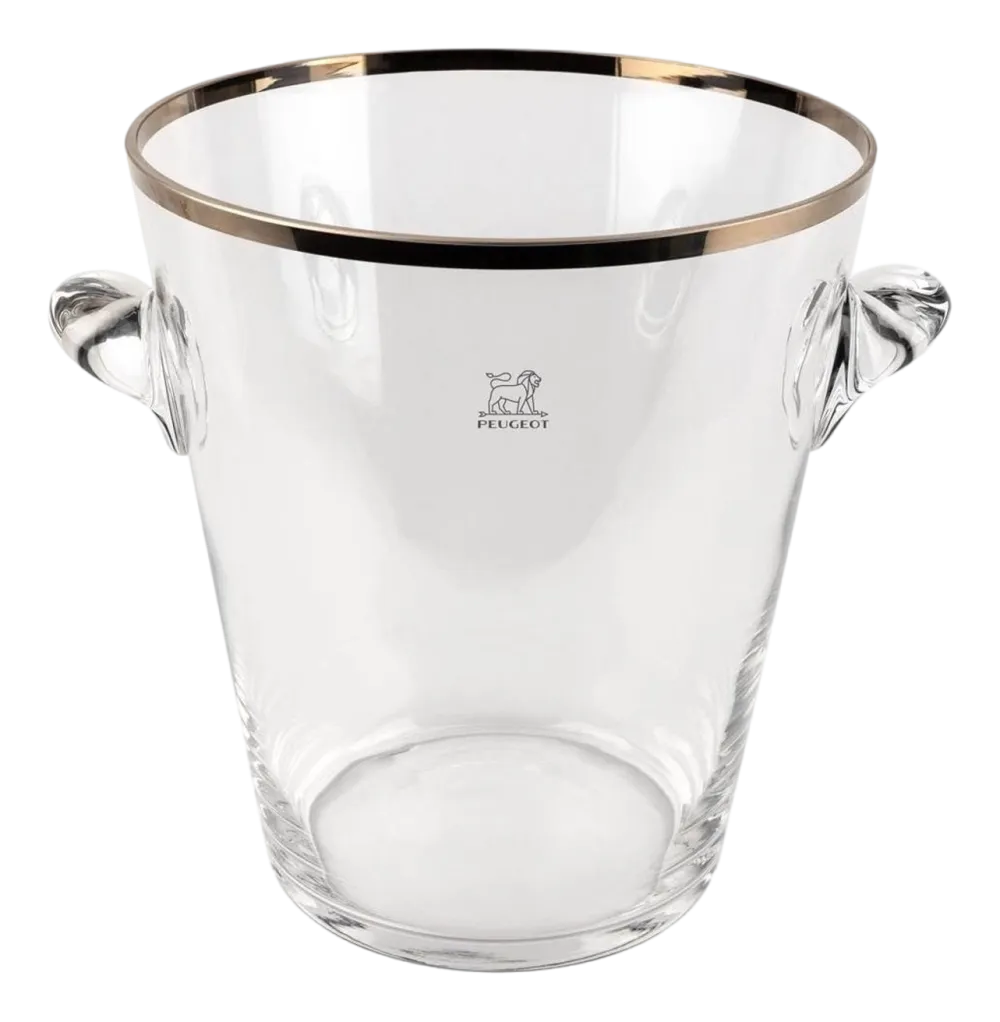 Peugeot Champagnekoeler Platinium Transparant Outlet