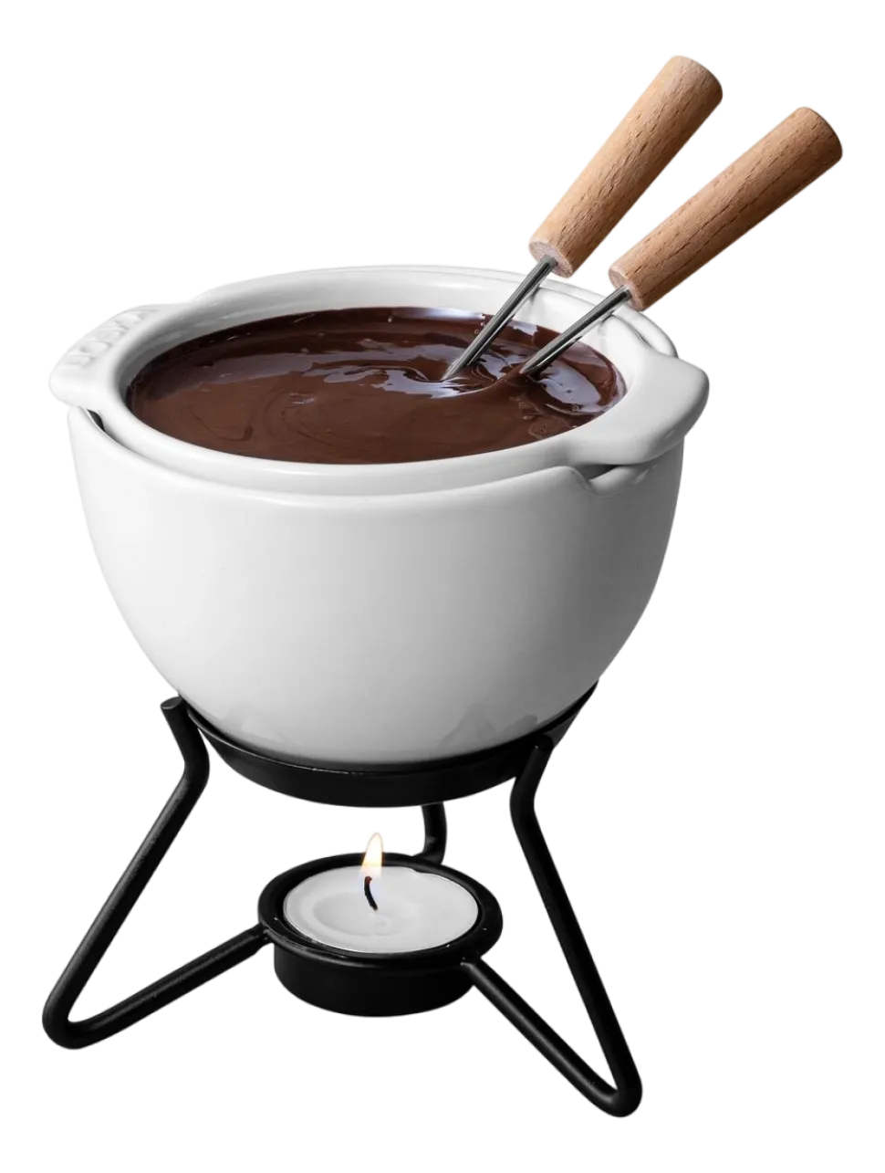 Chocoladefondueset Boska Choco Fondue Petit Marie Black / White