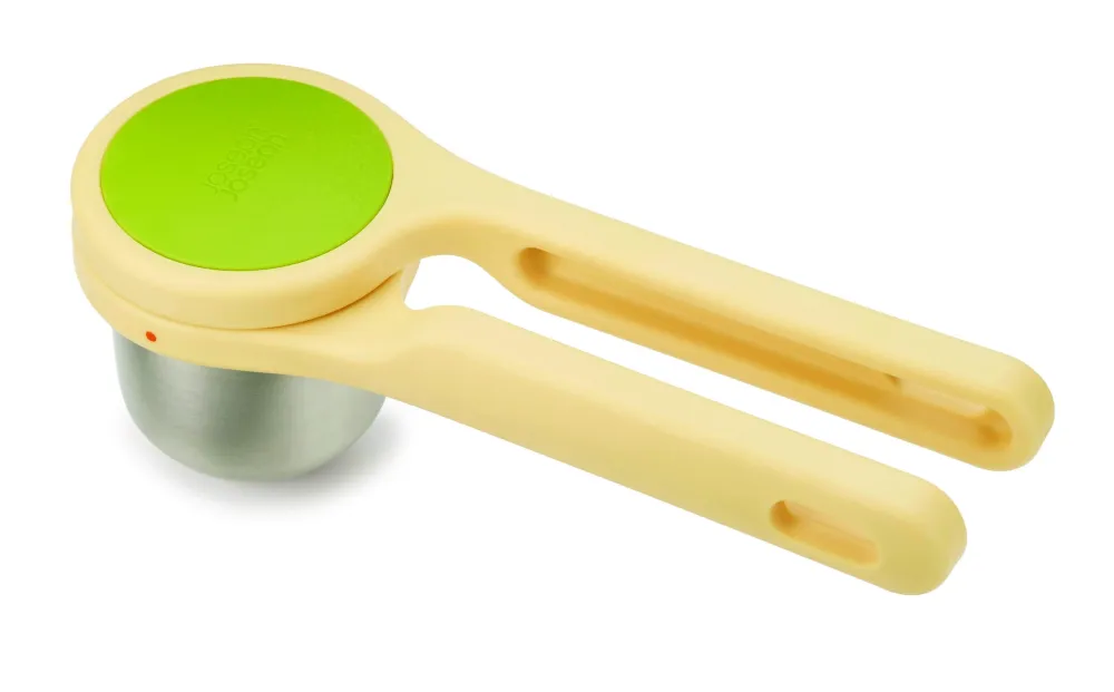 Joseph Joseph Citruspers Helix RVS/Nylon Geel