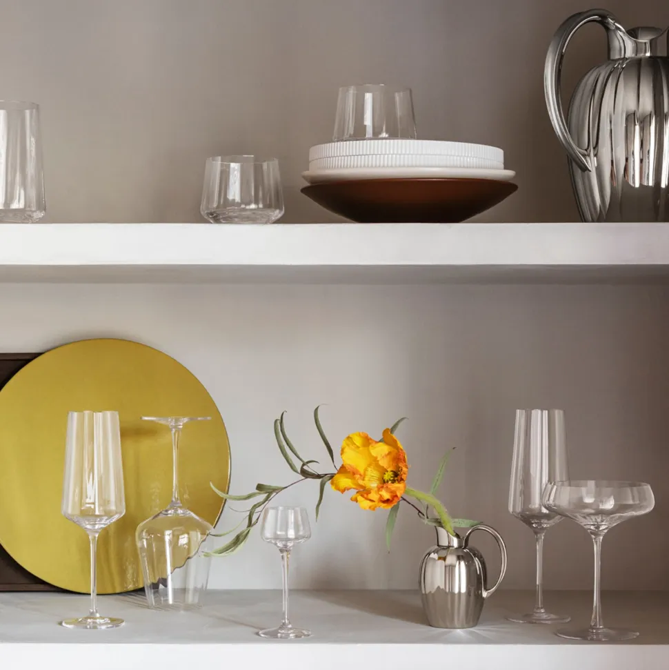 Cocktailglas Georg Jensen Bernadotte Crystalline 200 ml (Set van 2)