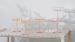 Cocktailglas HAY Tint Pink 200 ml (Set van 2)