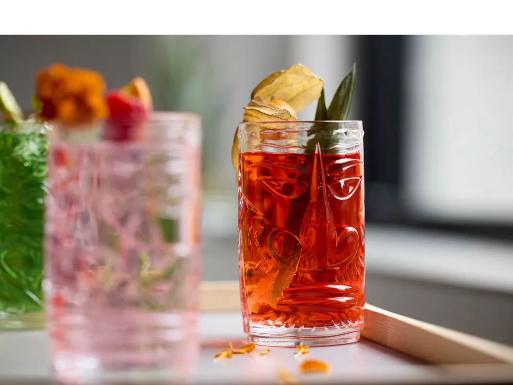 Lyngby Cocktailglas Tiki Clear 450 ml (Set van 4) Online