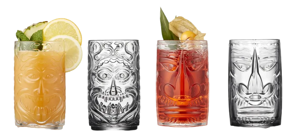 Lyngby Cocktailglas Tiki Clear 450 ml (Set van 4) Online