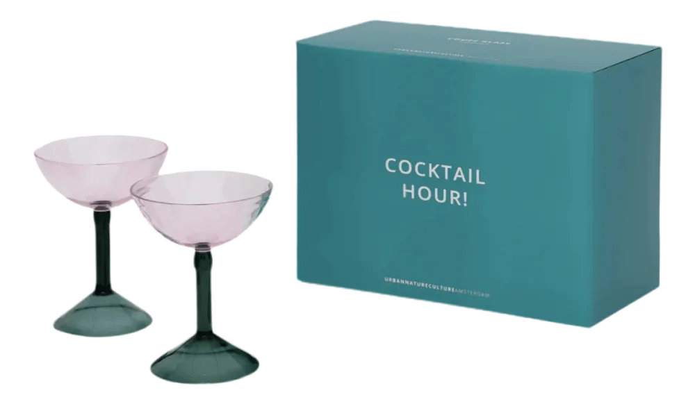 Urban Nature Culture Cocktailglas Coupe Multi Co (Set van 2) Best