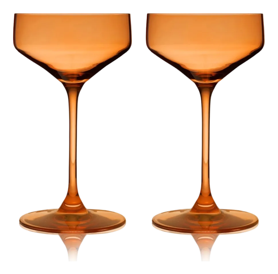 Cocktailglas Viski Reserve Nouveau Amber 192 ml (Set van 2)