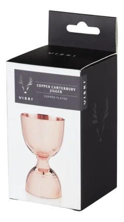 Viski Cocktail Maatbeker Canterbury Copper Clearance