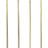 Cocktailprikker Viski Art Deco Gold (Set van 4)