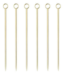 Viski Cocktailprikker Gold (Set van 6) Outlet