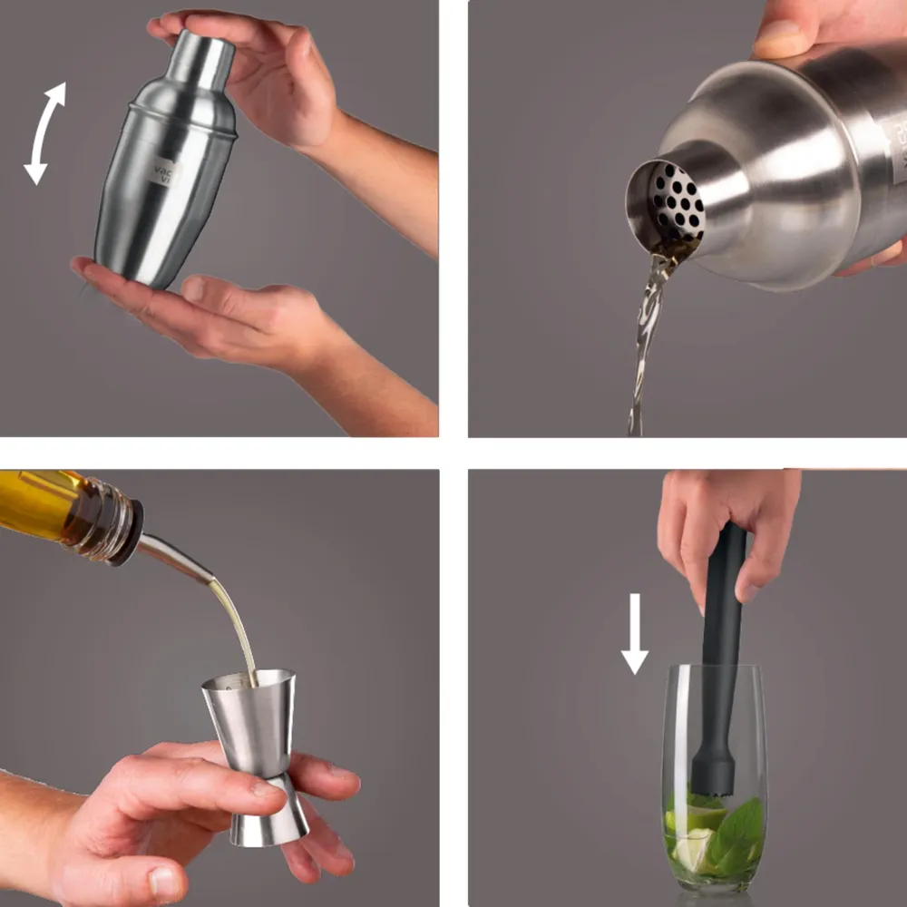Vacuvin Cocktailset Vacu Vin Basic (3-delig) Hot