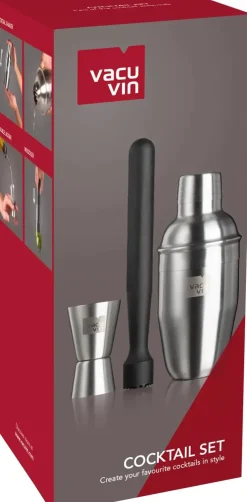 Vacuvin Cocktailset Vacu Vin Basic (3-delig) Hot