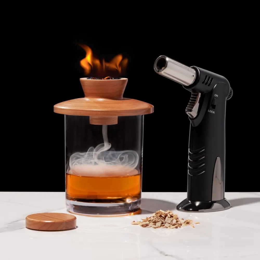 Viski Cocktailset Alchemi Single Serve Smoker (4-Delig)