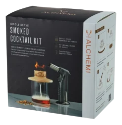 Viski Cocktailset Alchemi Single Serve Smoker (4-Delig)