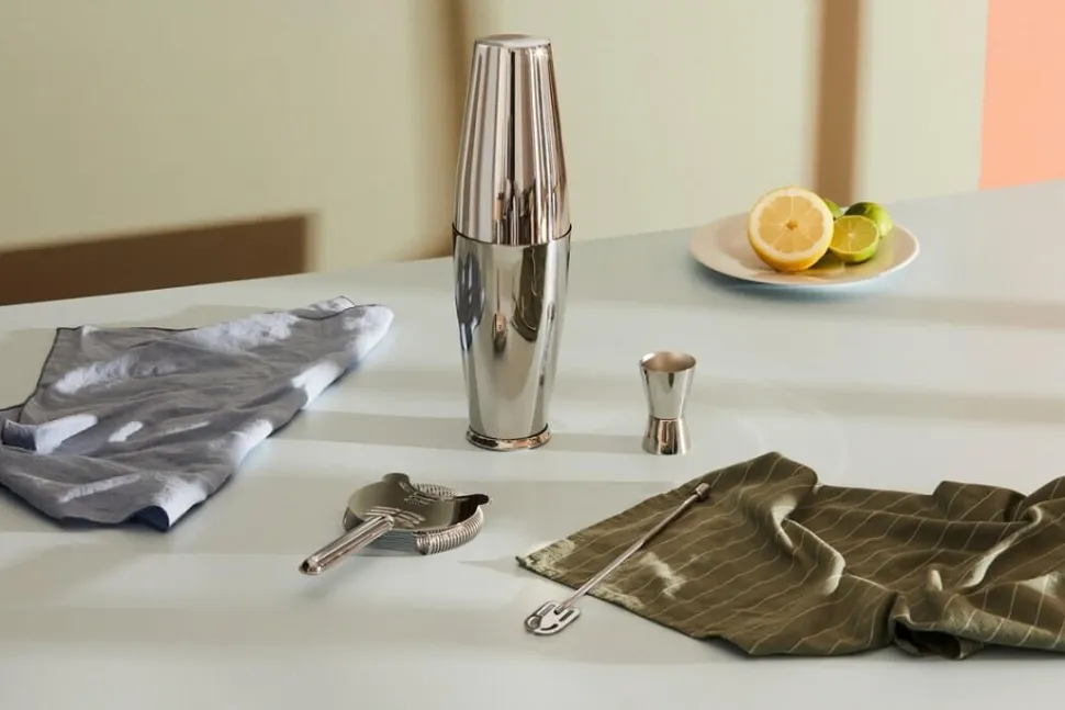 Cocktailshaker Alessi Lunar Eclipse (4-Delig)
