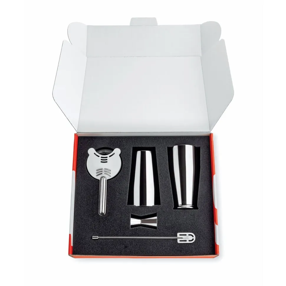 Cocktailshaker Alessi Lunar Eclipse (4-Delig)