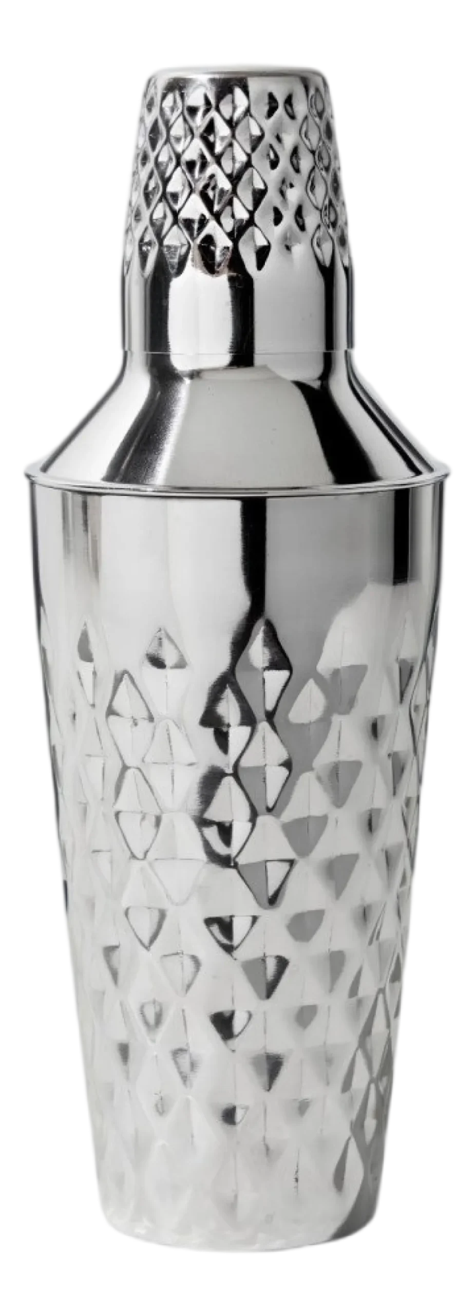 Cocktailshaker Viski Faceted Stainless Steel 740 ml
