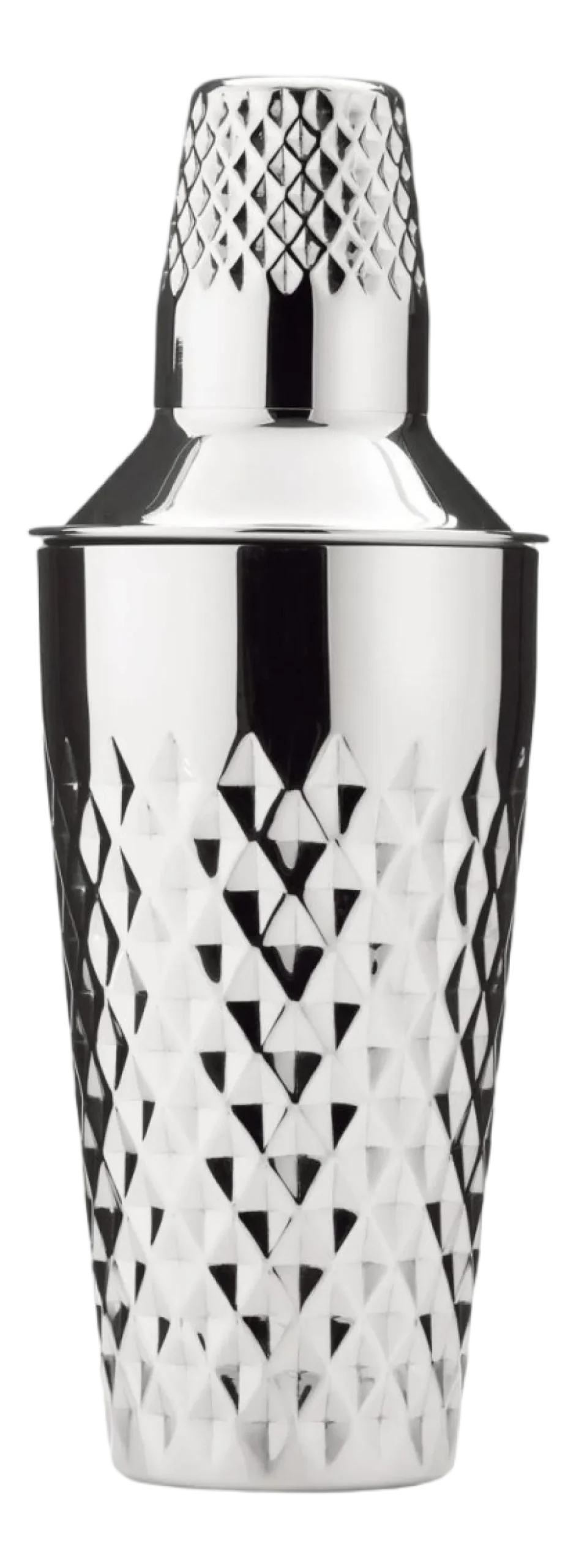 Cocktailshaker Viski Faceted Stainless Steel 740 ml