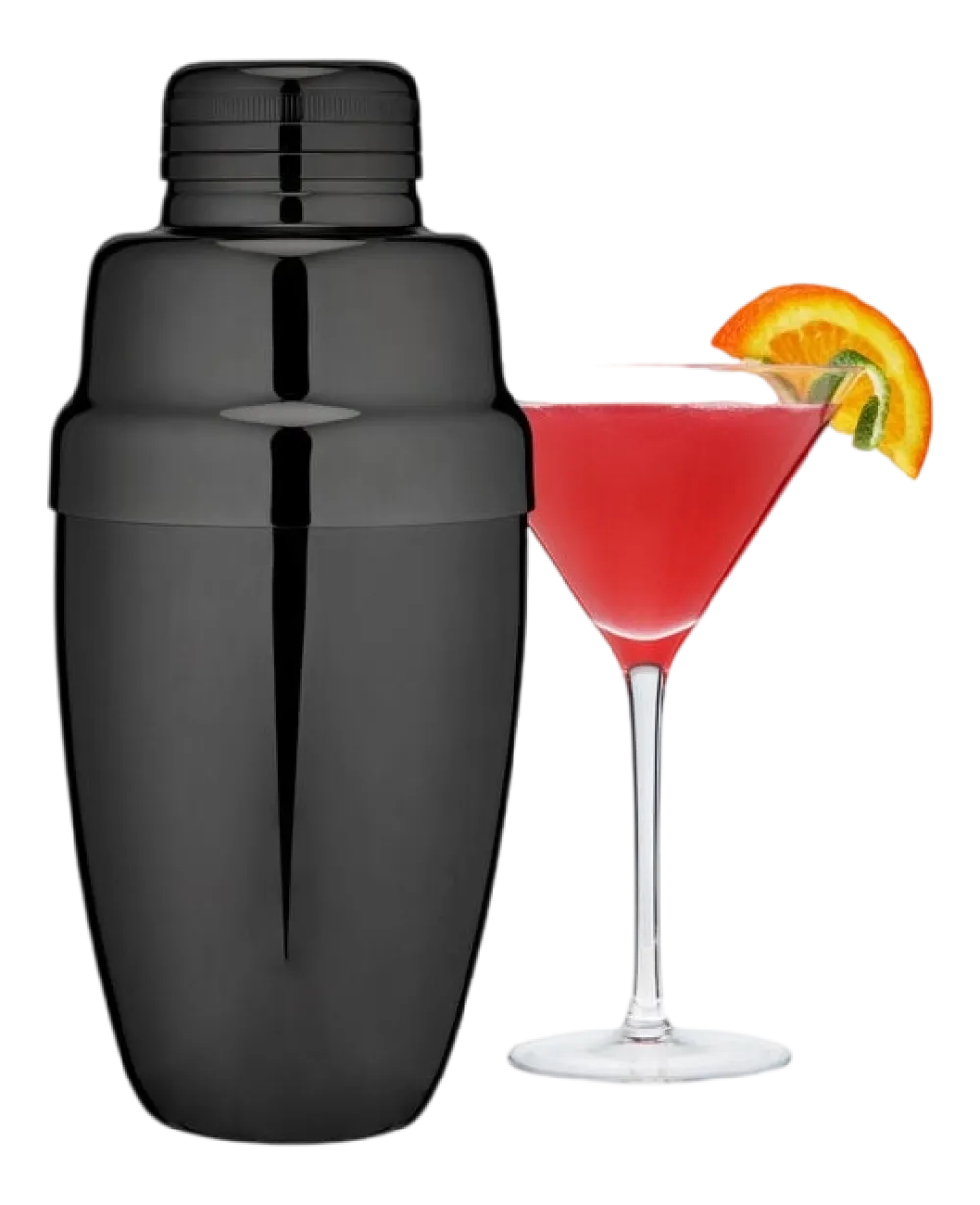 Viski Cocktailshaker Heavyweight Gunmetal 500 ml Outlet