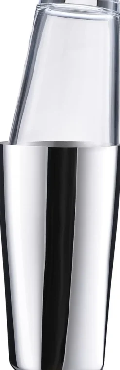 Cocktailshaker Zone Denmark Rocks Polished Steel 17 cm