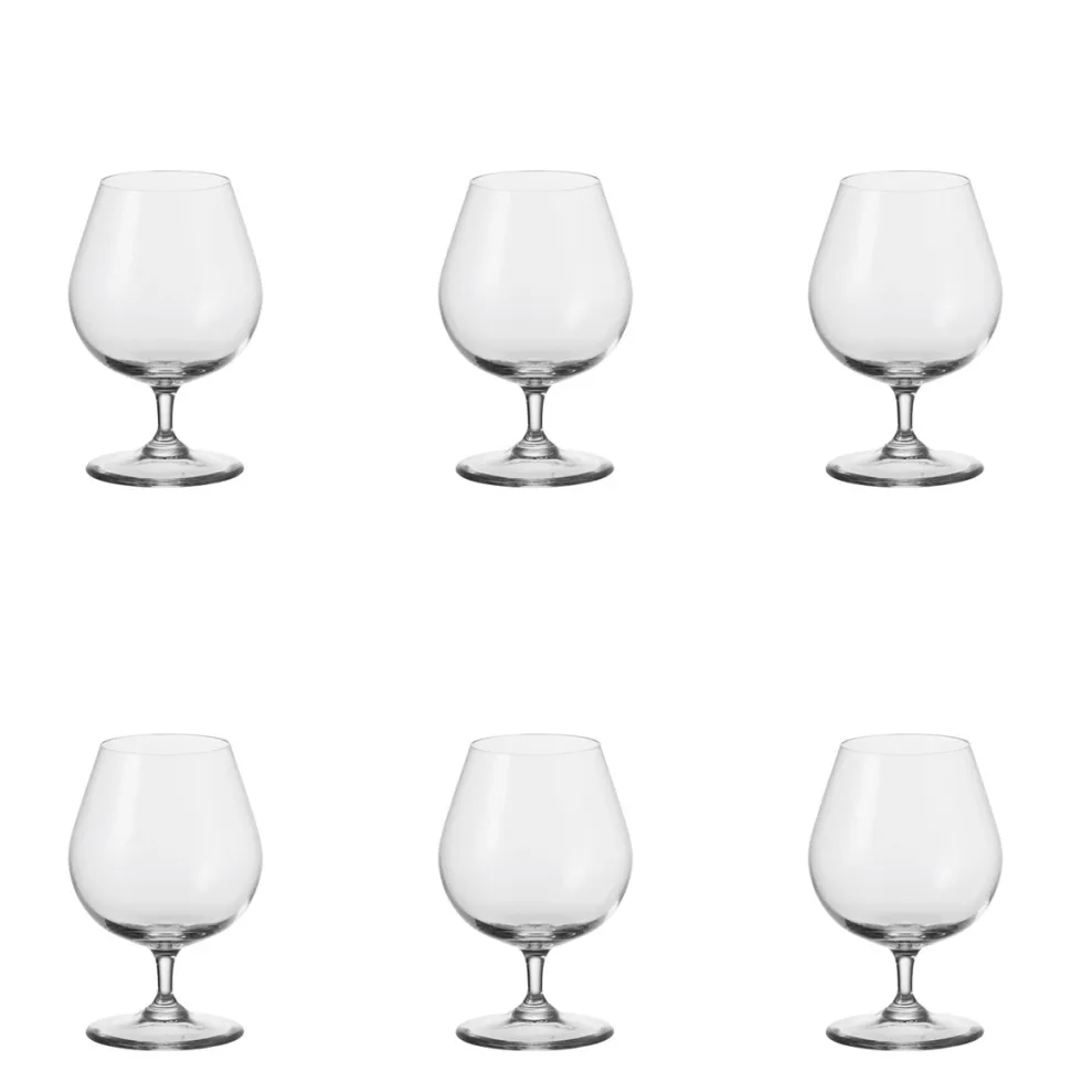 Cognacglas Leonardo Ciao+ 400ml (6-delig)