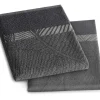 DDDDD Combiset Barrier Anthracite 2 Keukendoeken + 2 Theedoeken Hot