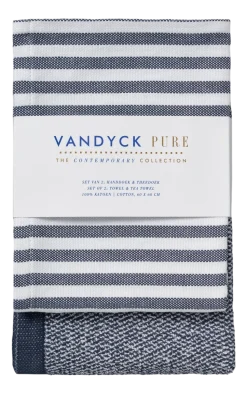 Combiset Vandyck Pure Kitchen Blue Ink (Set van 2)